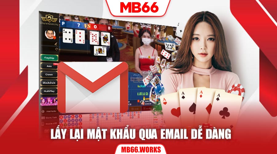 Khôi phục mật khẩu mới qua email đơn giản